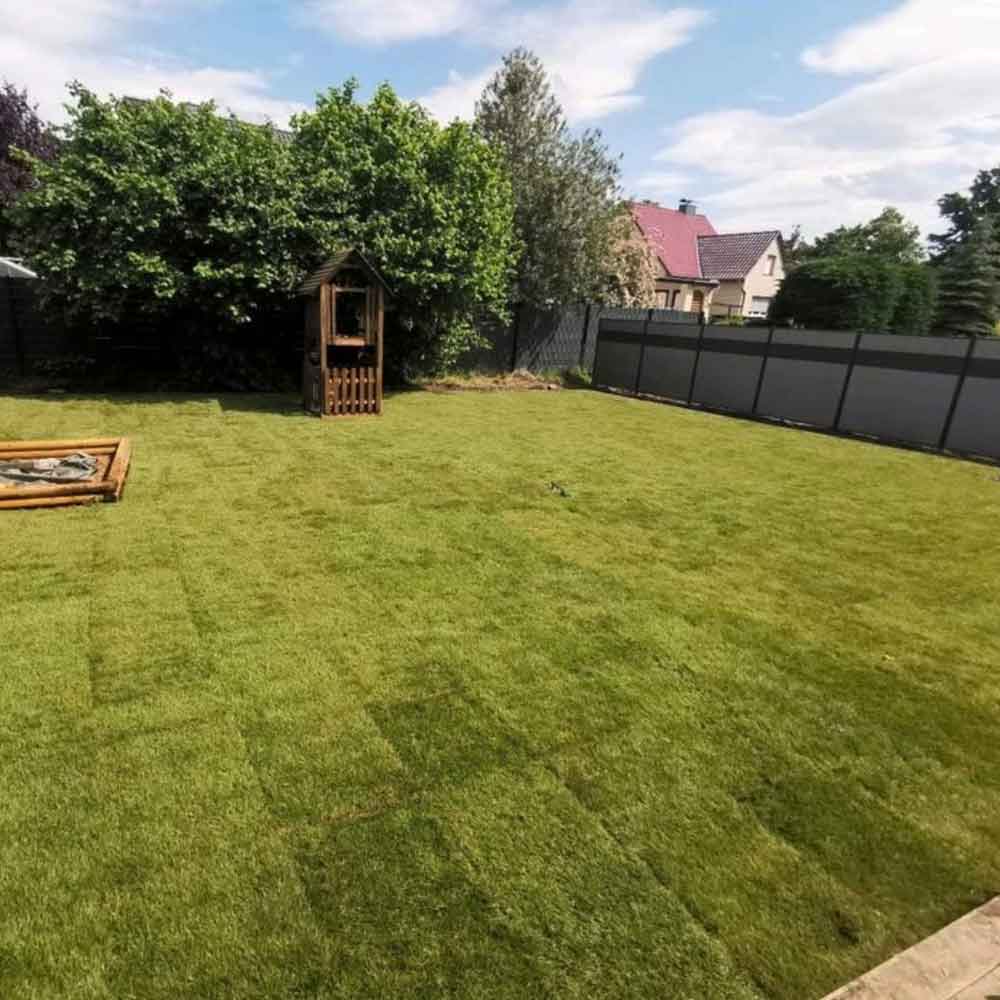 Garten nach der Neugestaltung durch Bazid Daoud GaLaBau